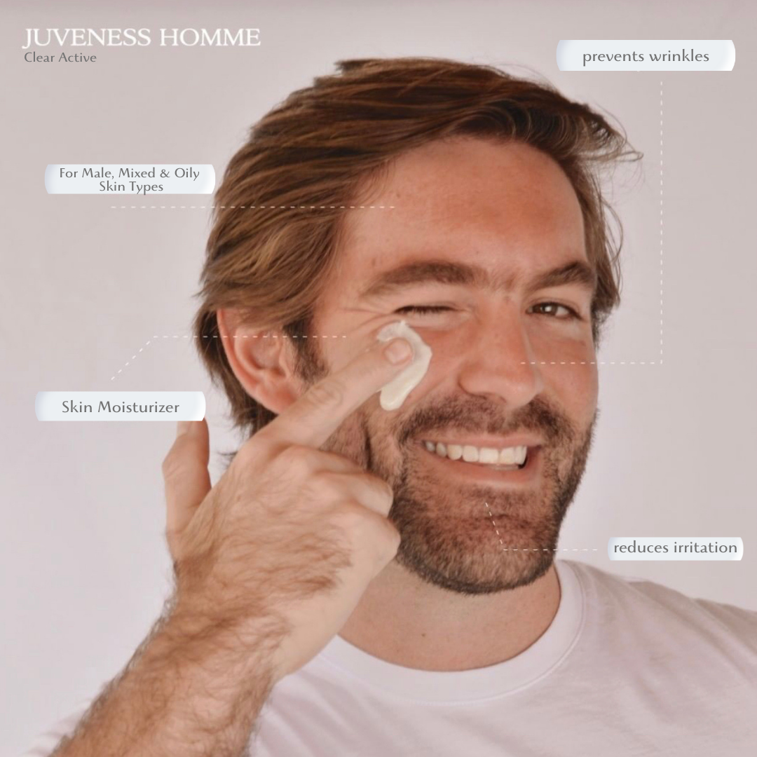 Juveness Homme "Clear Active"- for Oily or Mixed Male Skin