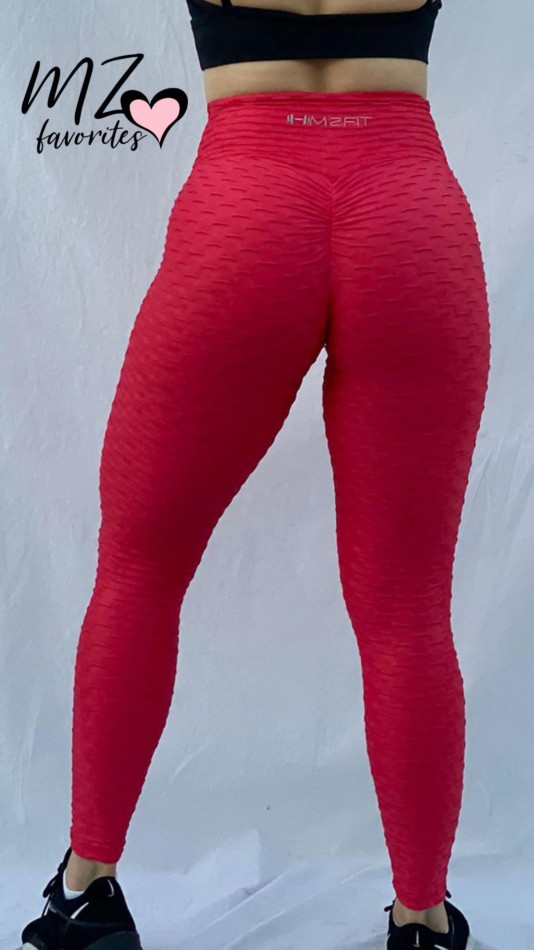 Rose Red Metallic Legging – MZfavorites