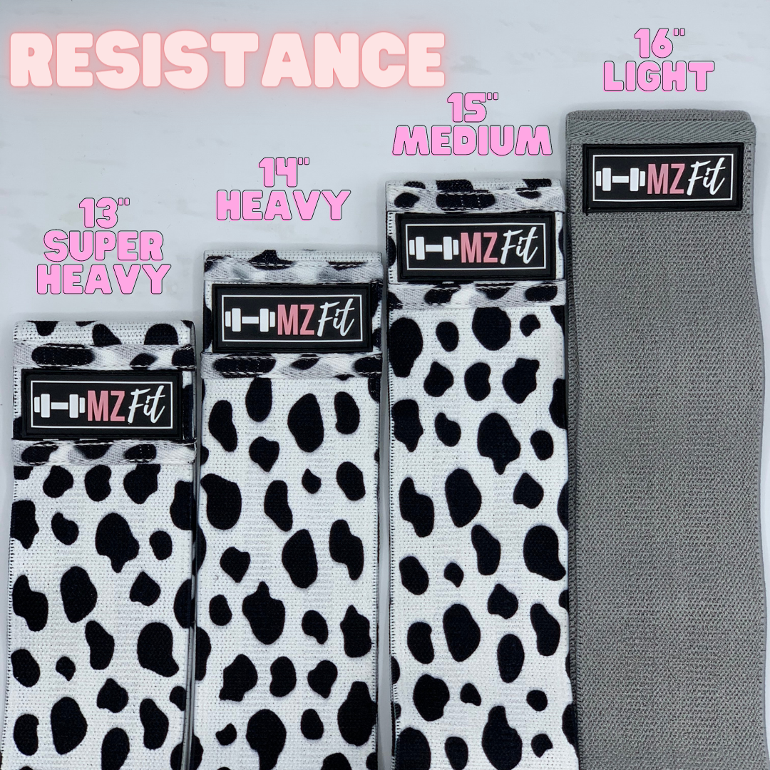 Cow Print Booty Bands